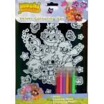 Moshi Monsters Velvet Colouring Sheet